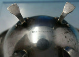 Rodan Sterling Silver Sauce Bowl Footed Lions Feet 2 1/4"Ht (#6316)