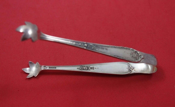 Della Robbia by Alvin Sterling Silver Sugar Tong 4 1/2"
