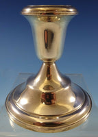 Hunt Sterling Silver Candlestick Pair #600 (#2425)