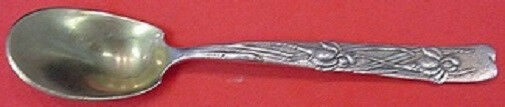Vine by Tiffany & Co.  Sterling Egg Spoon Iris Motif GW 4 7/8"