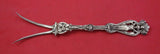 Art Nouveau by Unknown Sterling Silver Baked Potato Fork 8" Figural Server