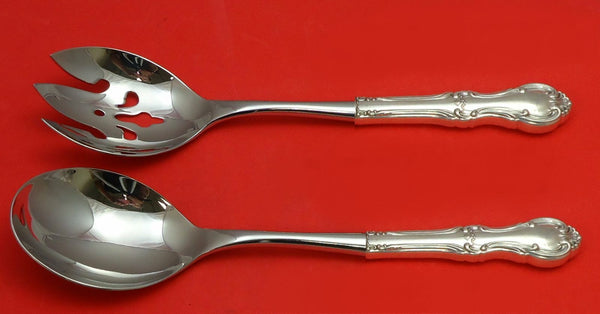 Joan of Arc by International Sterling Salad Serving Set 2pc HHWS Custom Made