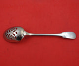 Cluny by Christofle Silverplate Vegetable Serving Spoon Pierced 10" Heirloom