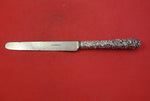 Repousse by Kirk Sterling Silver Dinner Knife blunt no bolster SP blade 9 5/8"