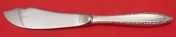 Lace Point by Lunt Sterling Silver Master Butter Hollow Handle 6 7/8"