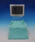 Tiffany and Co Sterling Silver Picture Frame with Hearts 5" x 3 1/2" (#5292)