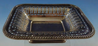 Ellis Barker Silverplate Serving Dish Small Pierced 6 1/4" x 4 1/2" x 2" (#2628)