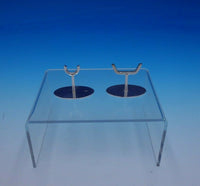 Olle Johanson Sterling Silver Food Holders on Stands Set 2pc (#4867)