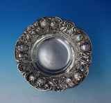 Strawberry by Mauser Sterling Silver Compote Raised #346 3" x 6 1/4" (#5058)