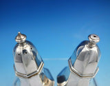 English Sterling Silver Salt and Pepper Shaker Set 2pc Octagonal Shape (#3307)