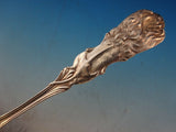 Lion by Frank Smith Sterling Silver Berry Spoon Gold-washed Old 8 3/8"