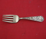 Nursery Rhyme by Various Sterling Silver Baby Fork  Mary had a little lamb  4"