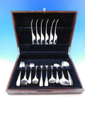 Pesa Mexico Mexican Sterling Silver Flatware Set for 6 Service 36 pcs Modern