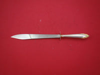 Soleil Gold By Lunt Sterling Silver Steak Carving Knife 12" Vintage Flatware