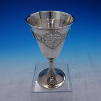 Medallion by Gorham Sterling Silver Goblet with Applied Medallions (#3876)