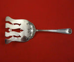 Dominick and Haff Sterling Silver Asparagus Fork w/ Flowers Leaves Heavy 5.2ozt.