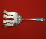 Dominick and Haff Sterling Silver Asparagus Fork w/ Flowers Leaves Heavy 5.2ozt.