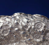 Repousse by Shiebler Sterling Silver Bowl #2678 1 1/4" x 9 1/4" (#4973)