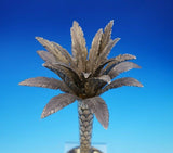 Palm Tree by Tiffany and Co Sterling Silver Candlestick Vermeil 13 1/2" (#4568)