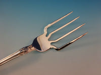 Chateau Rose by Alvin Sterling Silver BBQ Serving Fork 7 3/4" Custom Made
