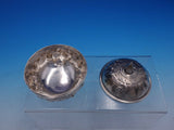 1728 Georgian English Sterling Silver Round Sauce Bowl with Cover (#4306)