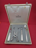 Bernadotte by Georg Jensen Sterling Silver Bar Set 5 piece in fitted box