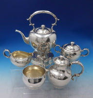 Louis XV by Whiting-Gorham Sterling Silver Tea Set 5pc #2880 (#6399) Fabulous!