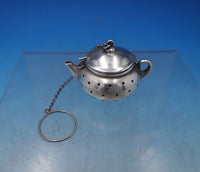 Sterling Silver Tea Ball in Tea Pot Shape 1 1/4" (#6839)