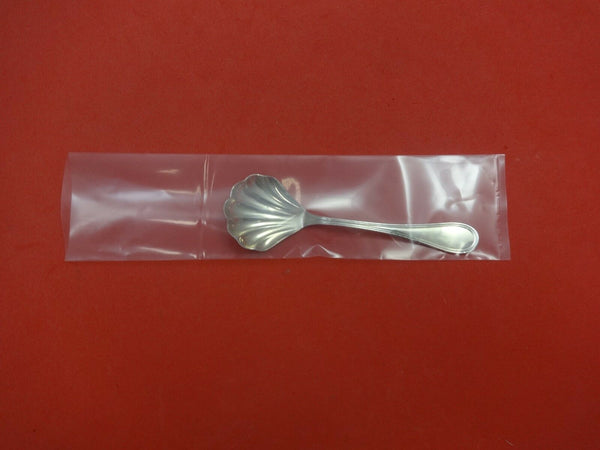 Giorgio by Wallace-Italy Sterling Silver Sugar Spoon Shell 4 7/8" New