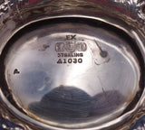 Gorham Sterling Silver Gravy Boat A1030 with Flowers Date Mark 1899 Old (#6935)