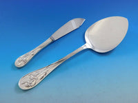 Quintessence by Lunt Sterling Silver Flatware Set 8 Service 49 pieces Floral
