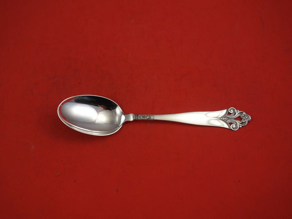 Lillemor by Th. Marthinsen .830 Sterling Silver Dessert Spoon 7"