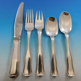 Old Danish by Georg Jensen Sterling Silver Flatware Set 8 Service 40 pcs Dinner