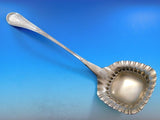 Hindostanee by Gorham Sterling Silver Soup Ladle Brite-Cut Scalloped 13" G Mono