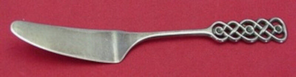 Ringebu by David Andersen Norwegian .830 Silver Butter Spreader FH 4 5/8"