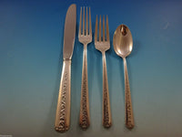 Rambler Rose by Towle Sterling Silver Flatware Set 8 Service 63 Pcs Dinner Size