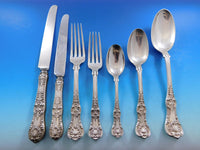 English King by Tiffany & Co Sterling Silver Flatware Set Service 101 pcs Dinner