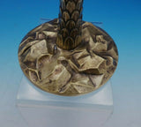 Palm Tree by Tiffany and Co Sterling Silver Candlestick Vermeil 13 1/2" (#4568)