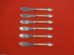 Old Virginia by Reed & Barton Sterling Trout Knife Set 6pc. HHWS  Custom 7 1/2"