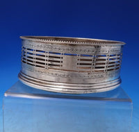 M. Fenton and R. Creswick English Georgian Sterling Silver Wine Coaster (#7159)