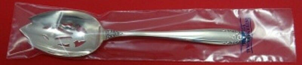 Prelude by International Sterling Silver Serving Spoon Pierced Original New