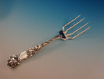 Bridal Rose by Alvin Sterling Silver BBQ Serving Fork 7 1/2" Custom Made