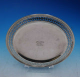 Tiffany and Co Sterling Silver Tray Round with Pierced Edge #17266-1301 (#4705)