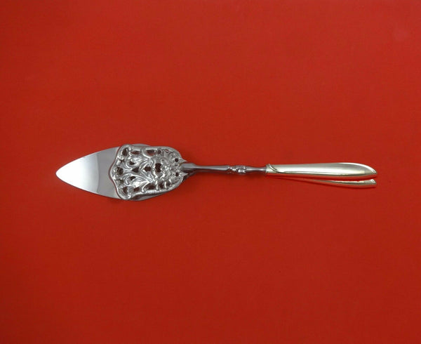 Silver Rhythm by International Sterling Silver Pastry Tongs HHWS  Custom 9 7/8"