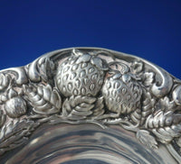 Strawberry by Mauser Sterling Silver Compote Raised #346 3" x 6 1/4" (#5058)