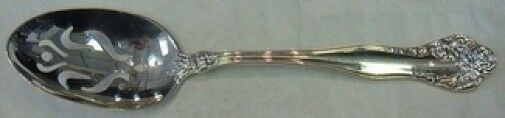 Stratford by International Sterling Silver Serving Spoon Pierced 7 7/8" Original