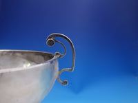 Persian Silver Sugar Bowl Engraved LM 1791 (#4042) Hand wrought Antique