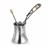 Pomegranate by Michael Aram Stainless Steel & Brass, Coffee Pot with Spoon - New