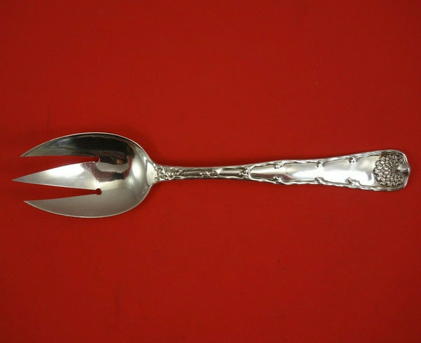 Wave Edge by Tiffany and Co Sterling Silver Serving Fork 2-Hole 8 1/2" Custom