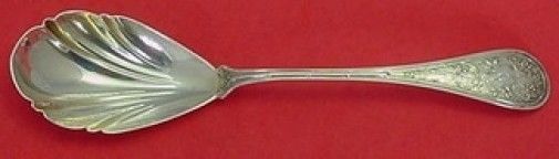 Bird by Wendt Sterling Silver Berry Spoon Shell Bowl